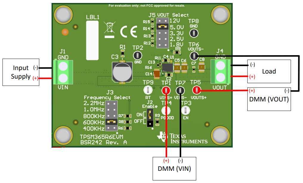 Texas Instruments TPSM365R6 Evaluation Modules